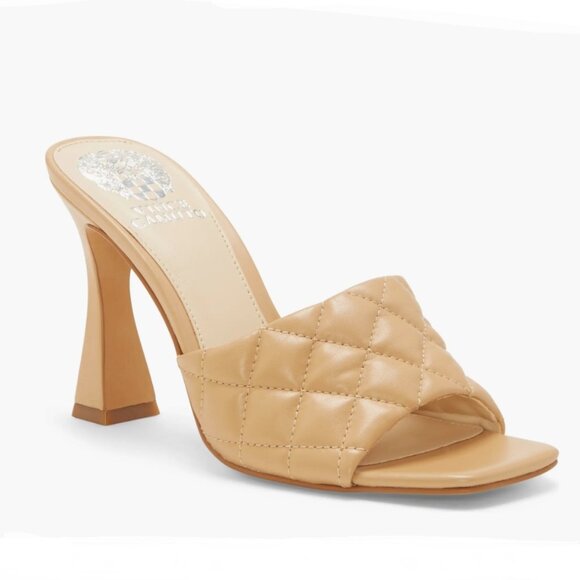 Vince Camuto Shoes - $59 NWT (6.5 & 9) Vince Camuto Diamond Quilted Leather Mule